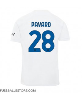 Günstige Inter Milan Benjamin Pavard #28 Auswärtstrikot 2023-24 Kurzarm